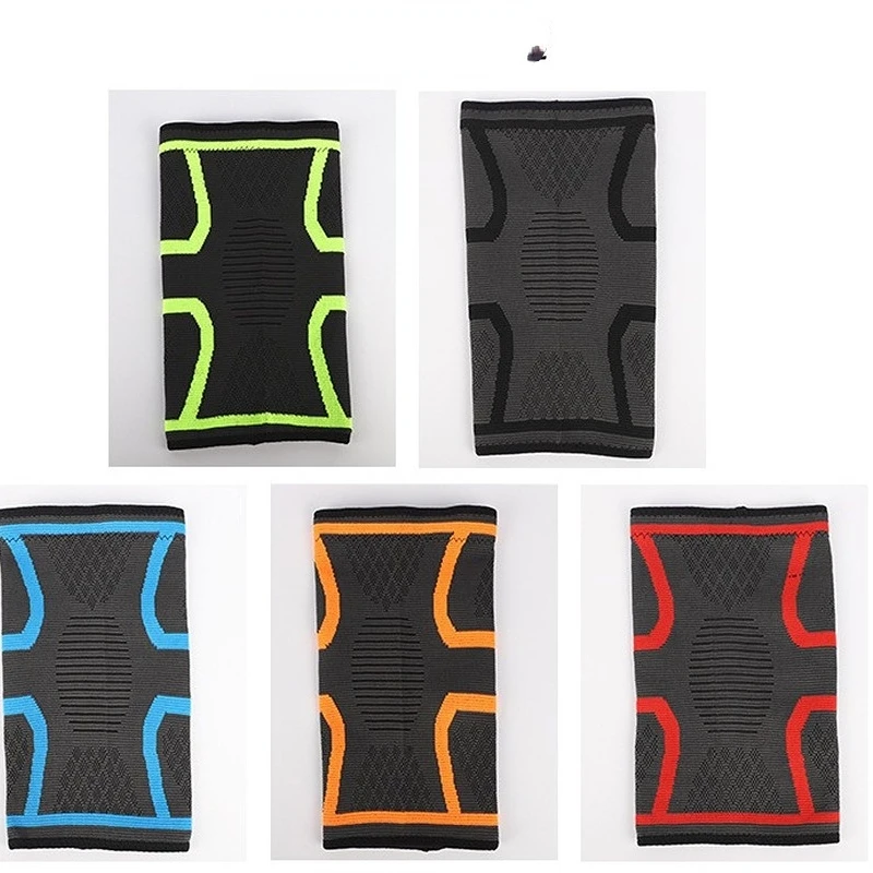 

One Piece Elastic Knee Pad Knee Patella Protector Support Bicycle Basketball Running Compression Knee Pad Sports Knee Pad