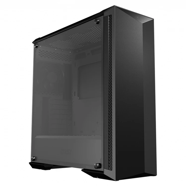 

MSI MPG GUNGNIR 100P Premium Mid-Tower PC Gaming Case with Tempered Glass Side Panel Support E-ATX Motherboard