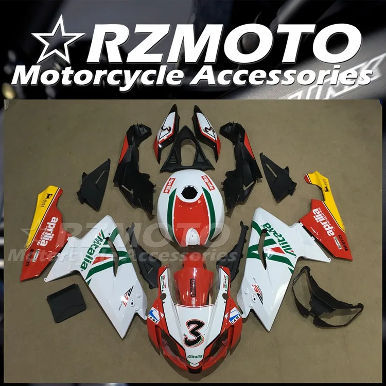 

Новый комплект обтекателей из АБС-пластика для цельного мотоцикла, подходит для Aprilia RS125 RS4 50 125 2006 2007 2008 2009 2010 06-11, комплект кузова 3