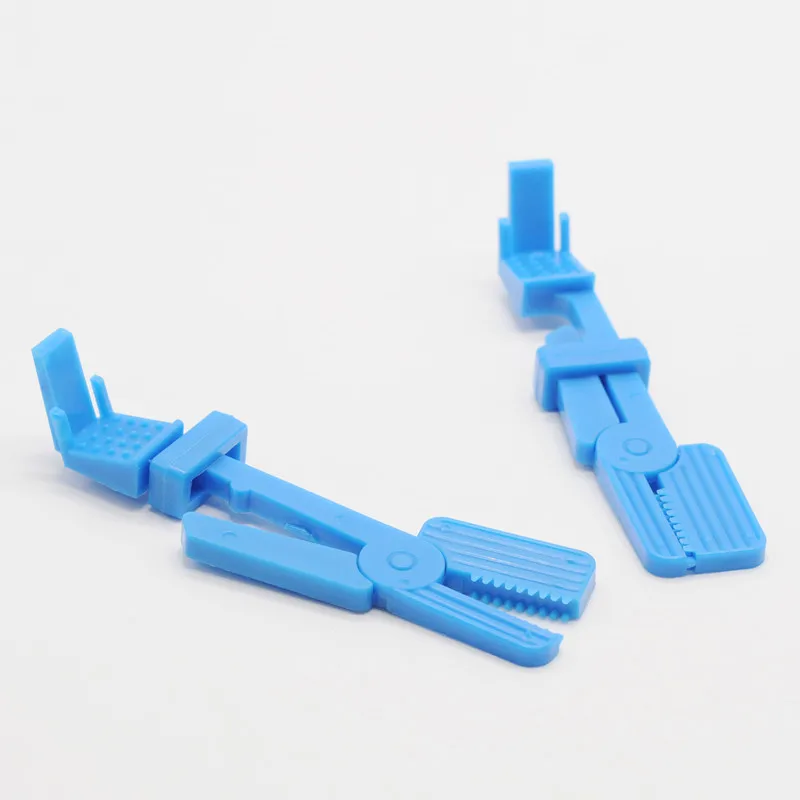 

5pcs Dental Plastic Snap X-Ray Film Radiograph Holder Clip Blue