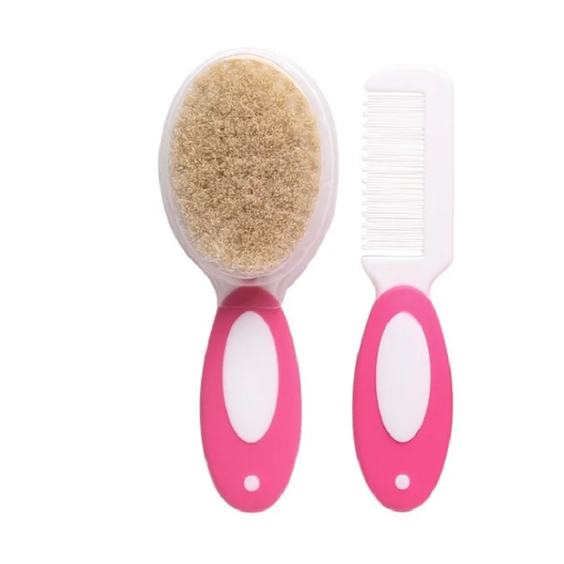 

Щетка-Расческа детская, из натуральной шерсти, 2 шт./лот