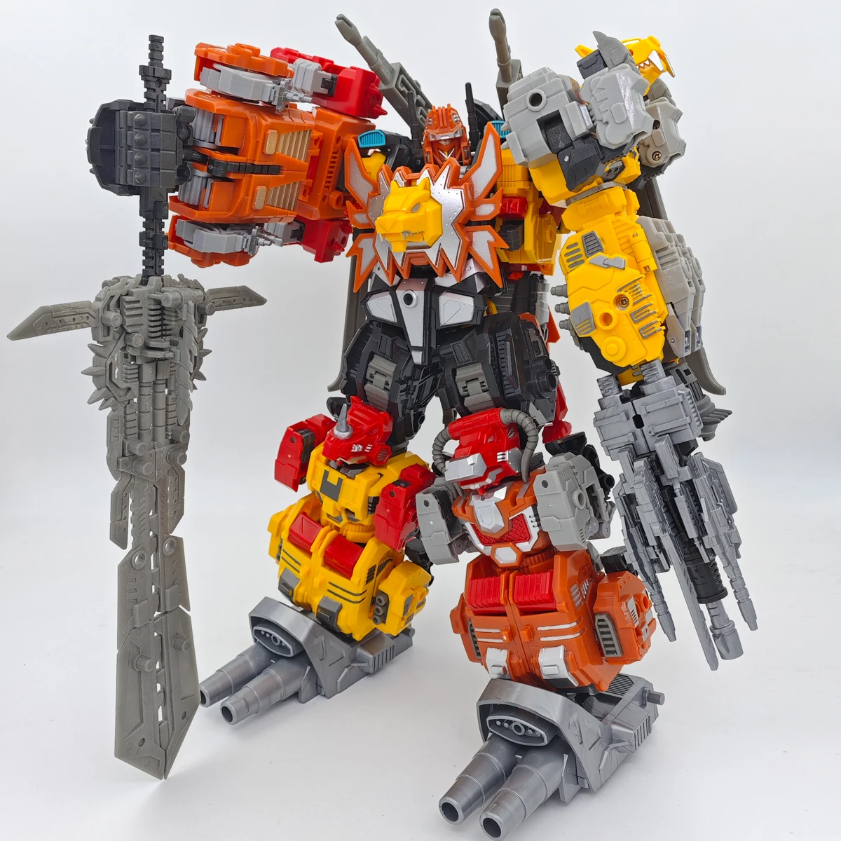 Фото TENGYANG 30 см Predaking трансформер 6 в 1 predbeacon 5 в 1 экшн-фигурка без коробки №2