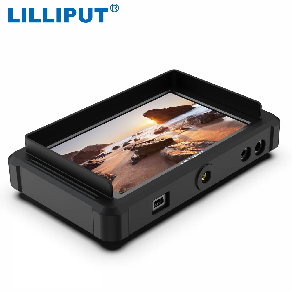 Монитор полевой LILLIPUT FS5, черный, 5,4 дюйма, для камеры, DSLR, 3D, LUT, 3G-SDI, IPS, FHD, 1920x1200, поддержка видеофокуса, 4K, 60 Гц, HDMI