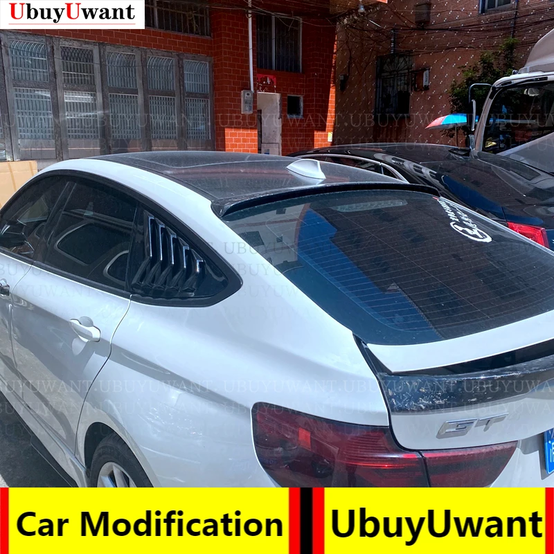 

Carbon Fiber Rear Trunk Boot Lip Wing Spoiler For BMW 3 Series GT F34 Hatchback 4 Door 14-17 328i 330i 335i 340i GT Roof Spoiler