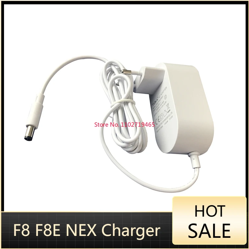 Блок питания с европейской вилкой для Roidmi F8 F8E NEX, беспроводное Ручное Зарядное устройство для пылесоса, запасные части, аксессуары Блок питания с европейской вилкой для Roidmi F8 F8E NEX, беспроводное Ручное Зарядное устройство для пылесоса, запасные части, аксессуары