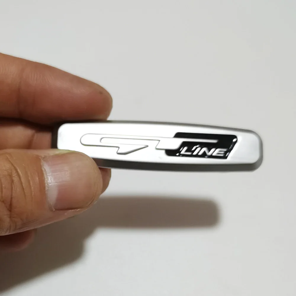 Наклейка на сиденье автомобиля GT Line, 1 шт., логотип, эмблема, наклейка для KIA K5 KX5 K3 KX3 K2 K4 K7 K9 Stinger Sportage Rio Ceed Optima KIA, наклейка