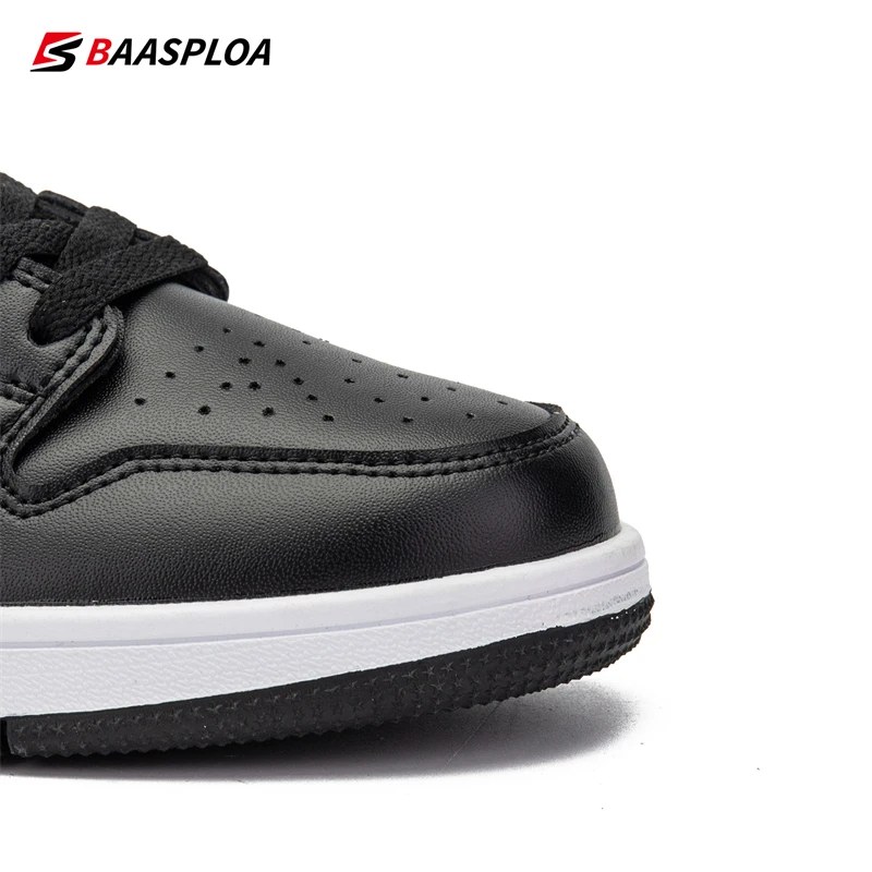 2023 Baasploa Men's Board Shoes Light Casual Sneakers Soft Leather Design Outdoor Men's Shoes Outdoor Walking Shoes