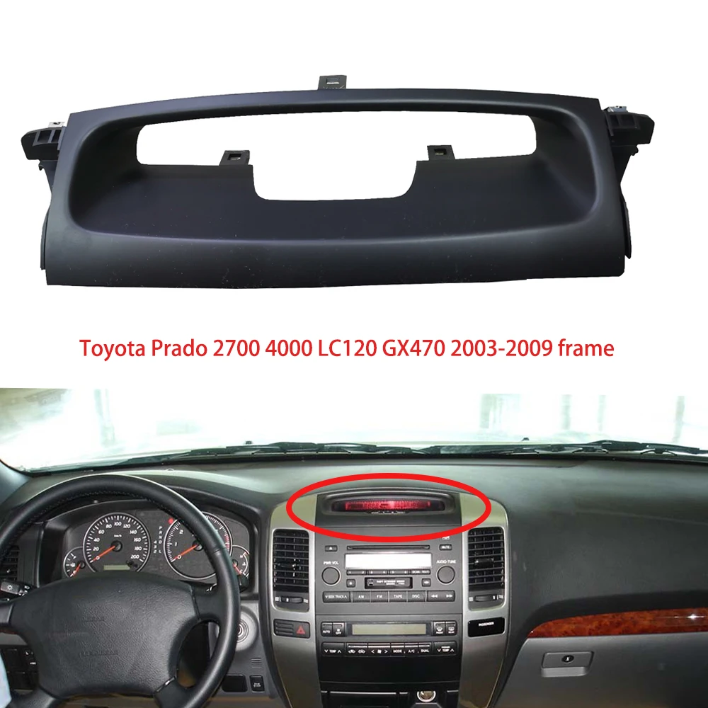 Фото Многофункциональные часы с электронным компасом и высотомером для Toyota Prado 2700 4000 LC120 GX470, рамка, 2003-2009 гг. №1
