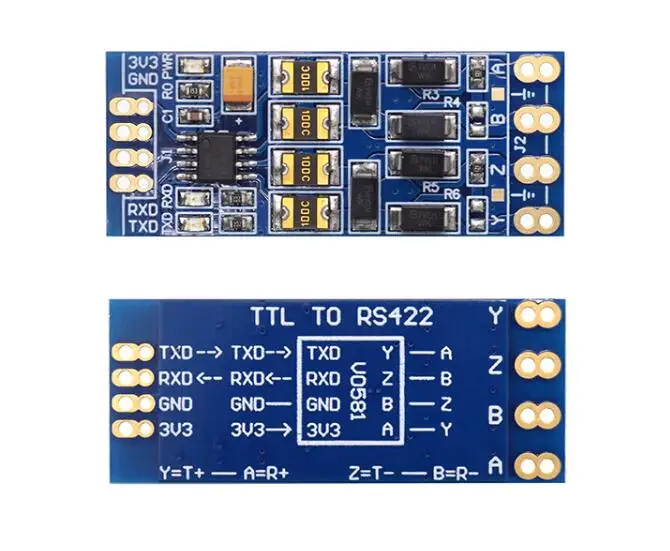 

TTL to 422 TTL to RS422 module TTL to RS422 Level Interchange Module full duplex Level bidirectional Immersion Gold Plate