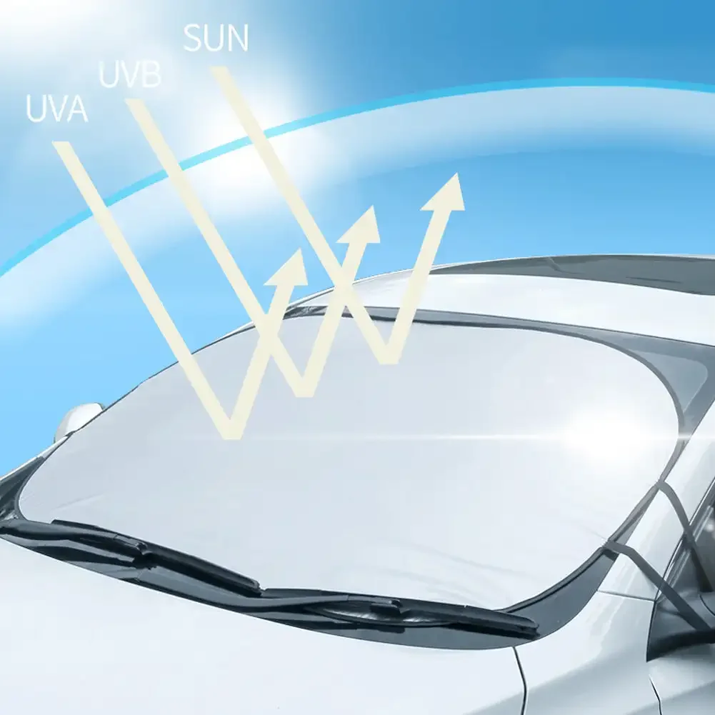 Солнцезащитный козырек для автомобиля 140x80 см