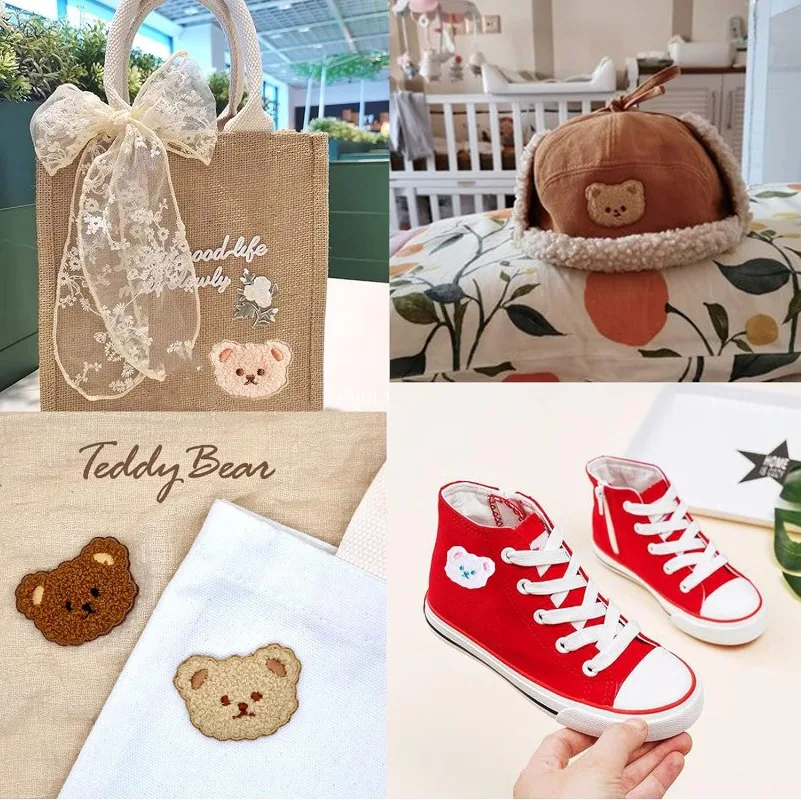 16 шт. патчи для одежды с вышивкой