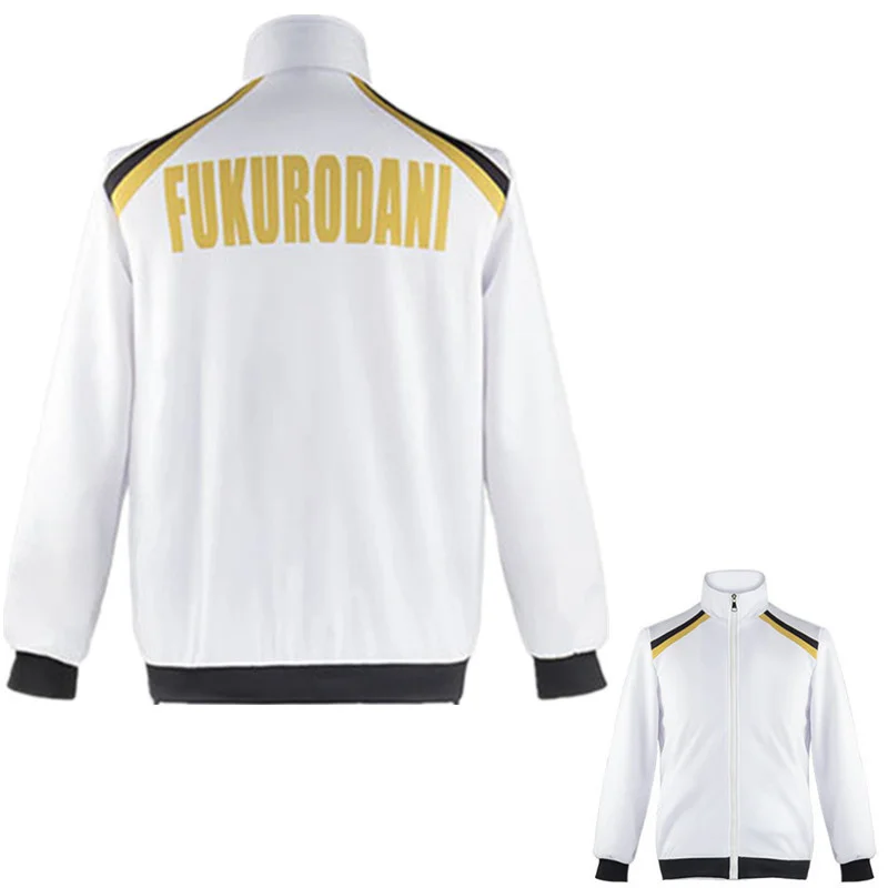 Аниме Haikyuu Karasuno Nekoma Fukurodani Aoba Johsai Shiratorizawa Толстовка Куртка Косплей Костюм Haikiyu