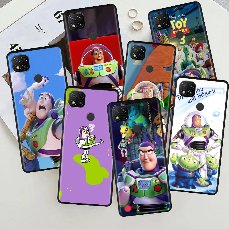 

Cover Case for Xiaomi Redmi 9C 10C 9A 9 9T 10 6A 6 7A 7 8A 8 Armor Thin Shell Soft Luxury Toy Story Woody Buzz Lightyear