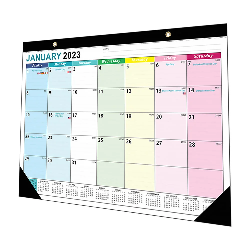 

Calendar Wall Schedule Planner Monthly Hanging Calender Agenda Deskhome Large English 2023 Julian Office Month Planning Academic
