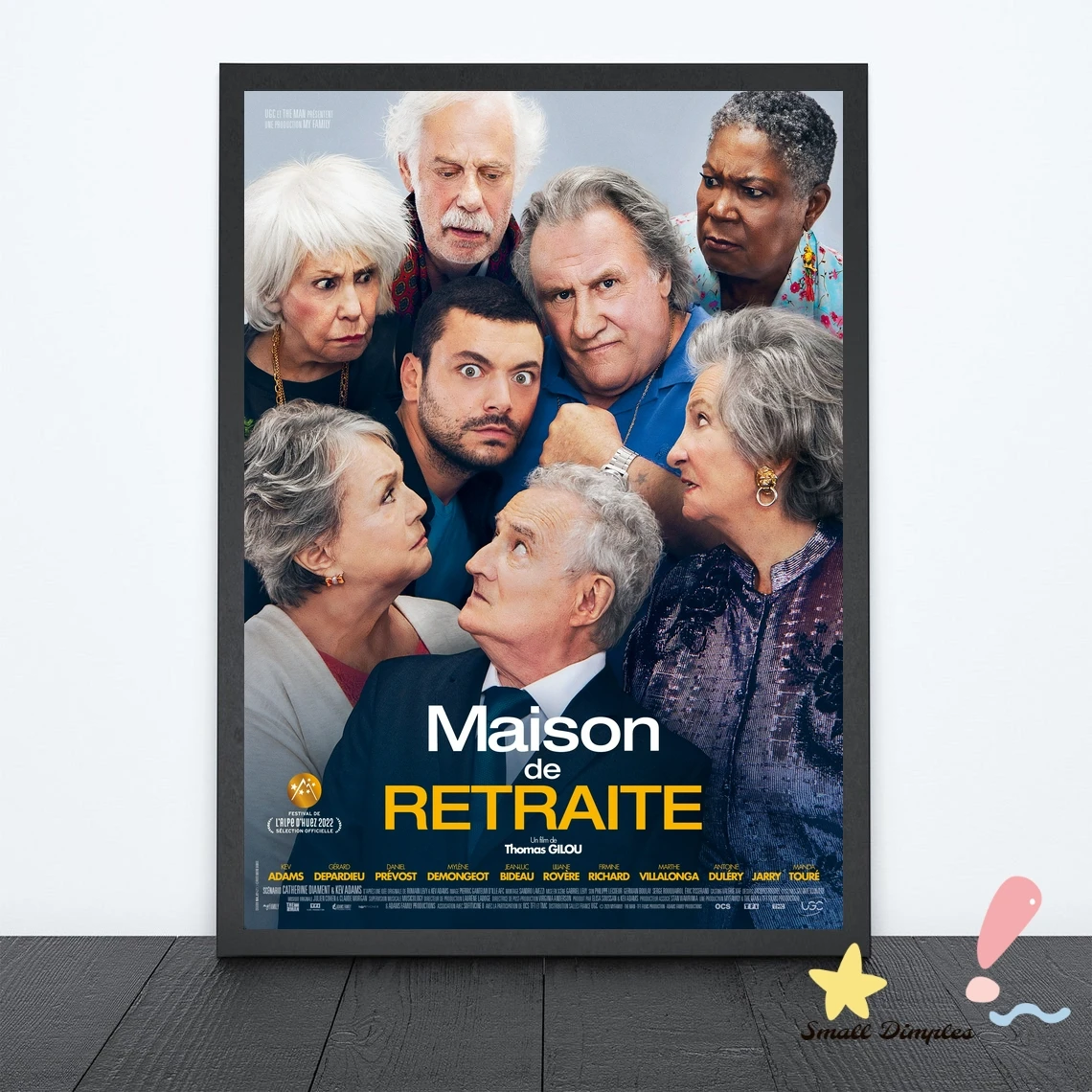 

Retirement Home (Maison De Retraite) Classic Movie Poster Canvas Art Print Home Decoration Wall Painting ( No Frame )