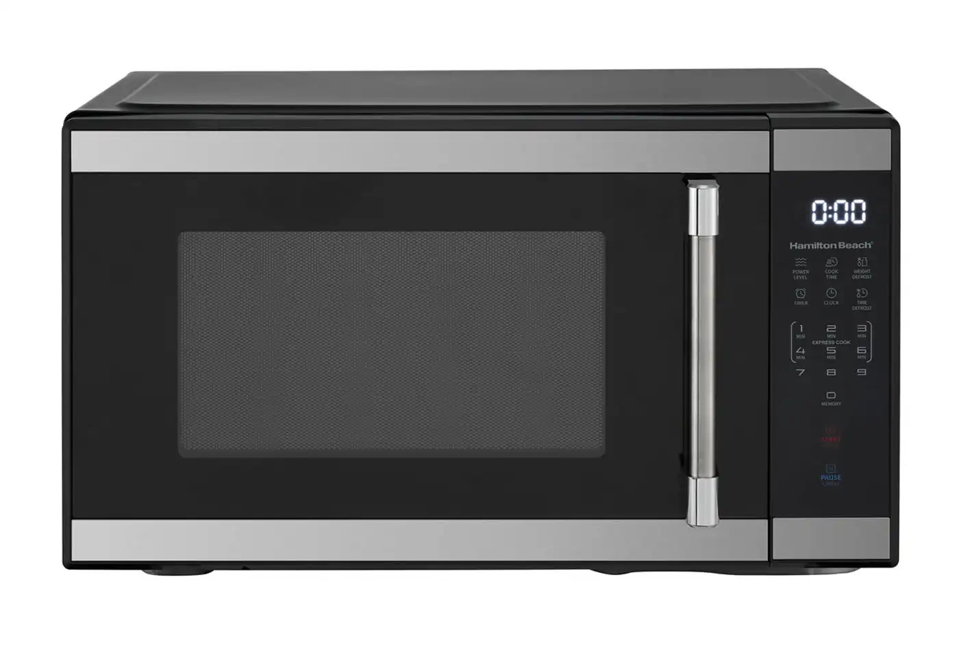 Electric 1.1 Cu. ft. 1000 W Mid Size Microwave Oven, 1000W, Stainless Steel Free Shipping