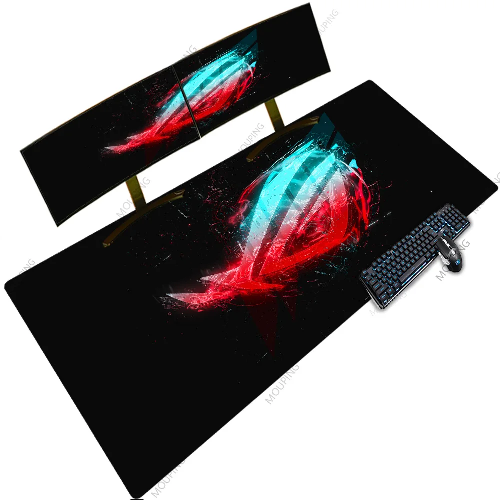 

Rog Special Design 1200X600 PC XXXXL Led Rgb Computer Accessories Oversize Mouse Pads Backlit Carpet Mechanical Gaming Keyboard