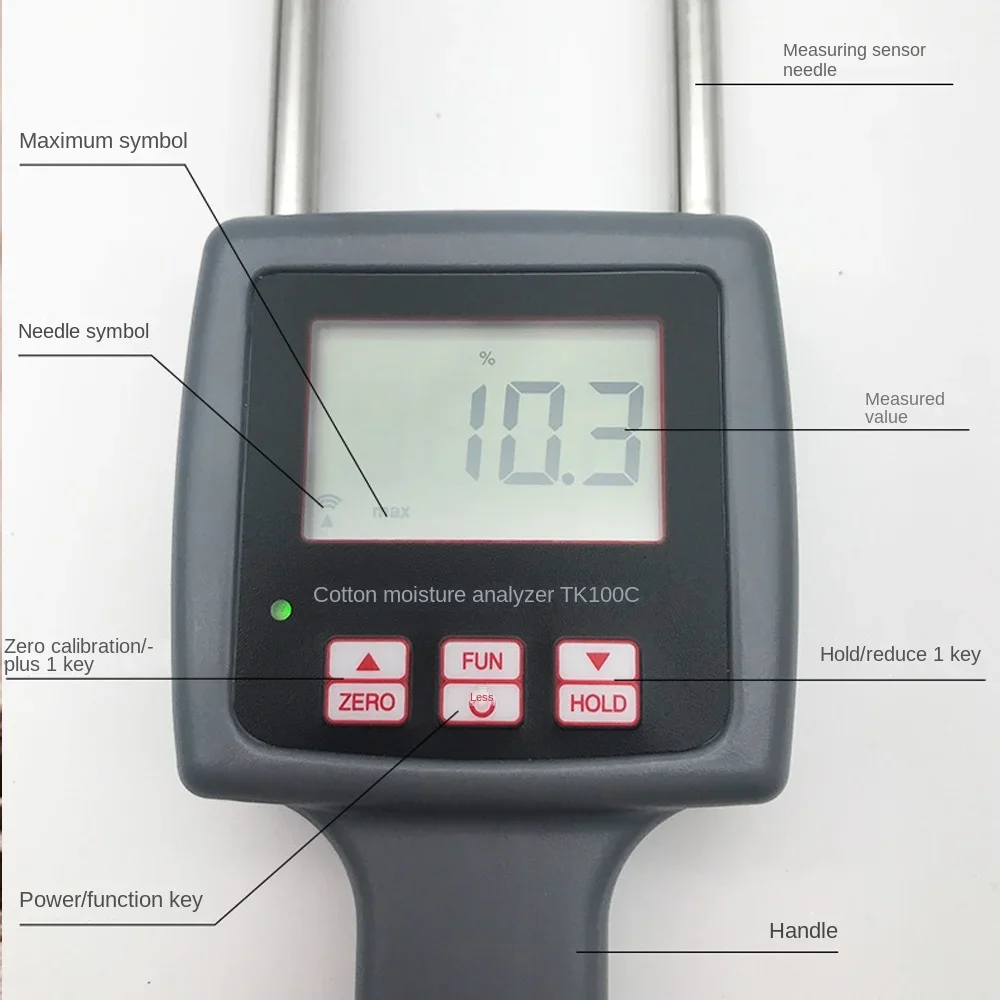 Для тестера Влажности Хлопка TK100C хлопковые семена