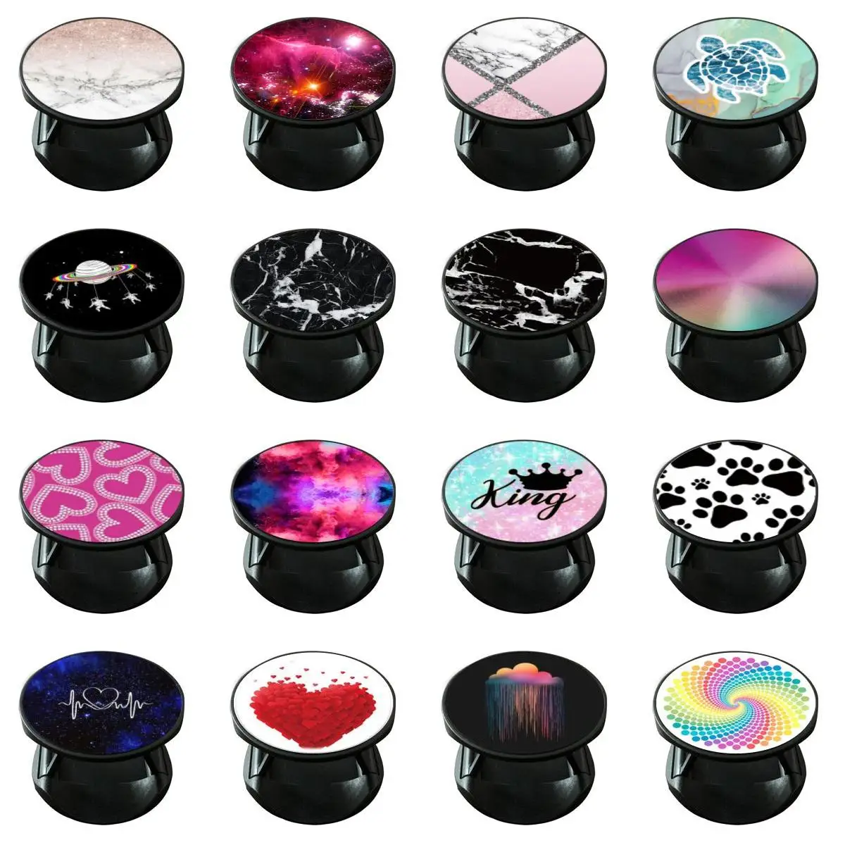 

New Foldable Finger Grip Ring Holder Soporte Para Celular Accessory Usage For iphone 13 pro max and mobile phone holder