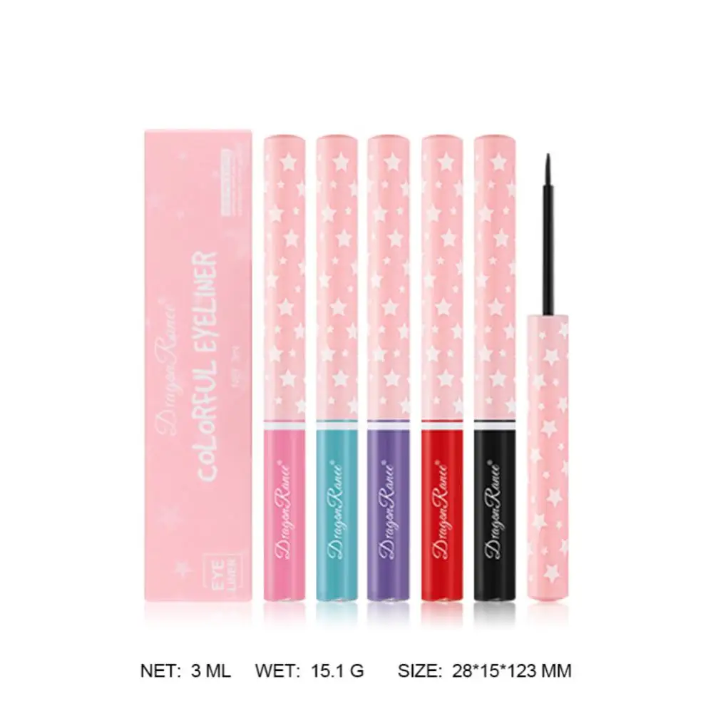 

Colorful Eye Liner 12 Colors Ultra-fine Brush Sparkling Eyes Non-smudge Eyeliner Pen Eyes Makeup Liquid Eyeliner Cosmetics