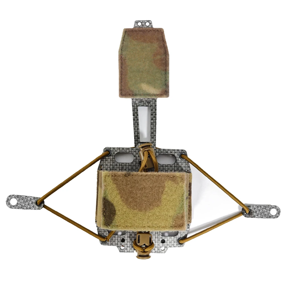 Фото Тактический аккумуляторный ящик PVS31 NVG, чехол для хранения в стиле Ferro, система крепления шлема для страйкбола, регулируемый аккумуляторный ящик, снаряжение для переноски №1