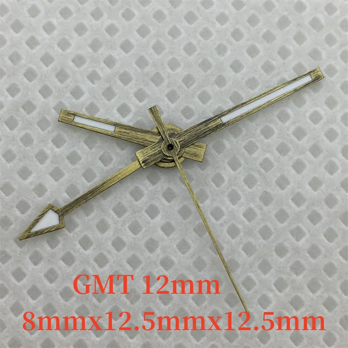 BLIGER бронзовые стрелки GMT 4-контактные зеленые светящиеся в темноте для механизма