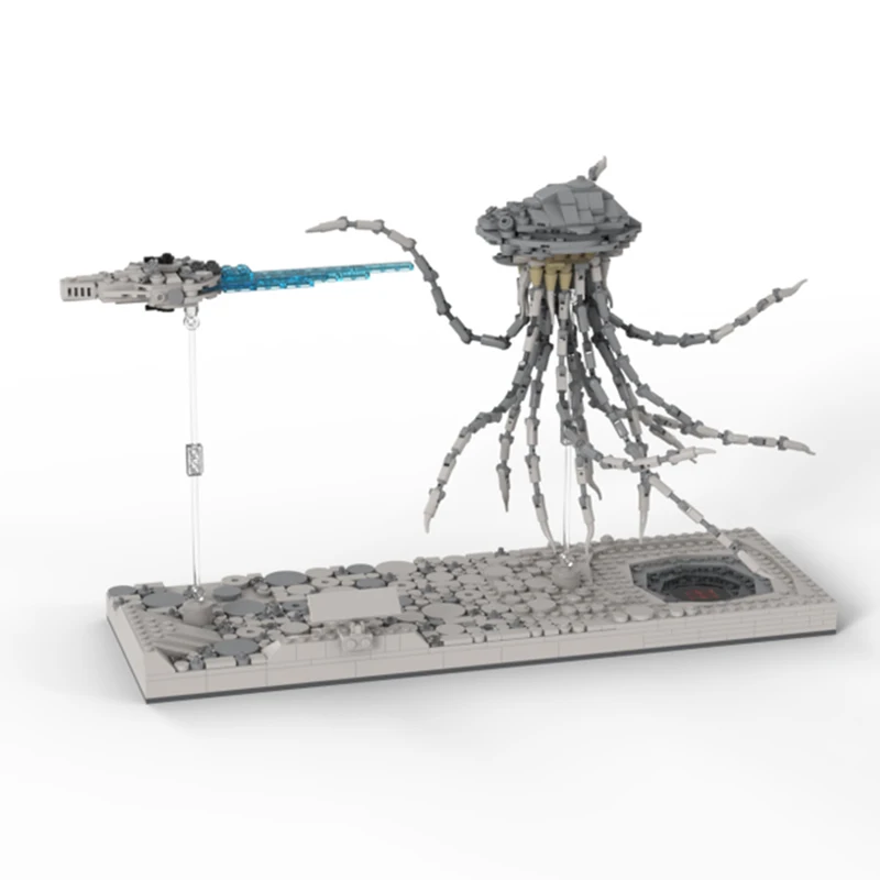 Внутренние строительные блоки MOC-78909 Модель собранных игрушечных украшений Millennium