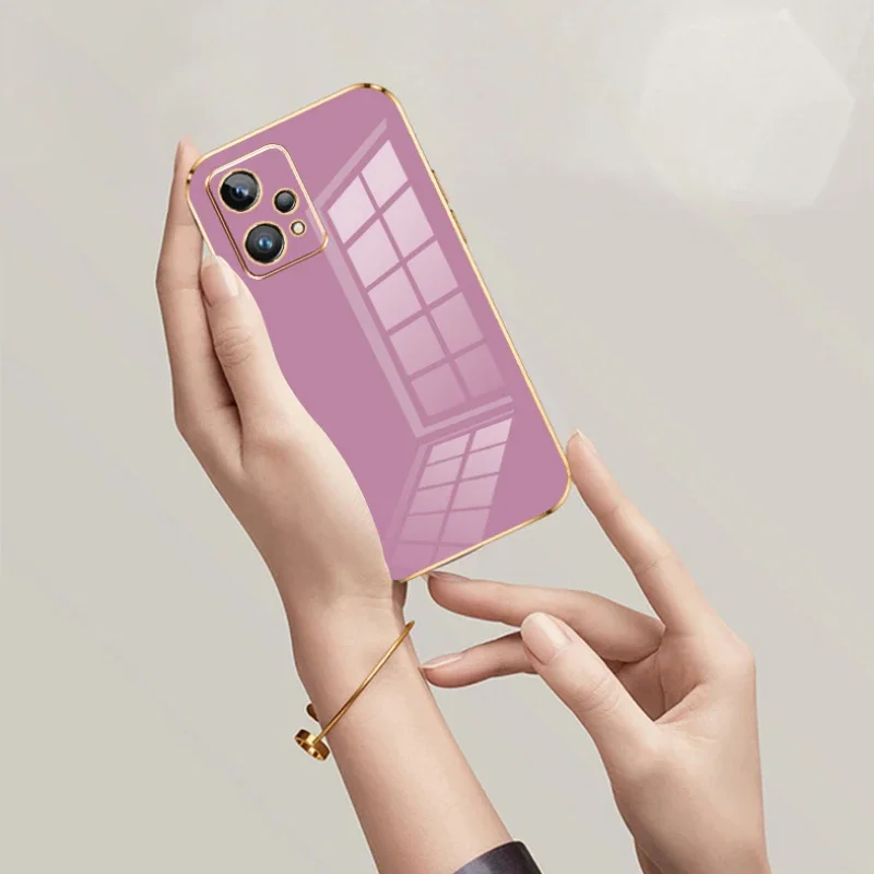 Для OnePlus Nord CE 2 Lite 5G 1 + чехол CPH2381 Роскошная квадратная обшивка Противоударная