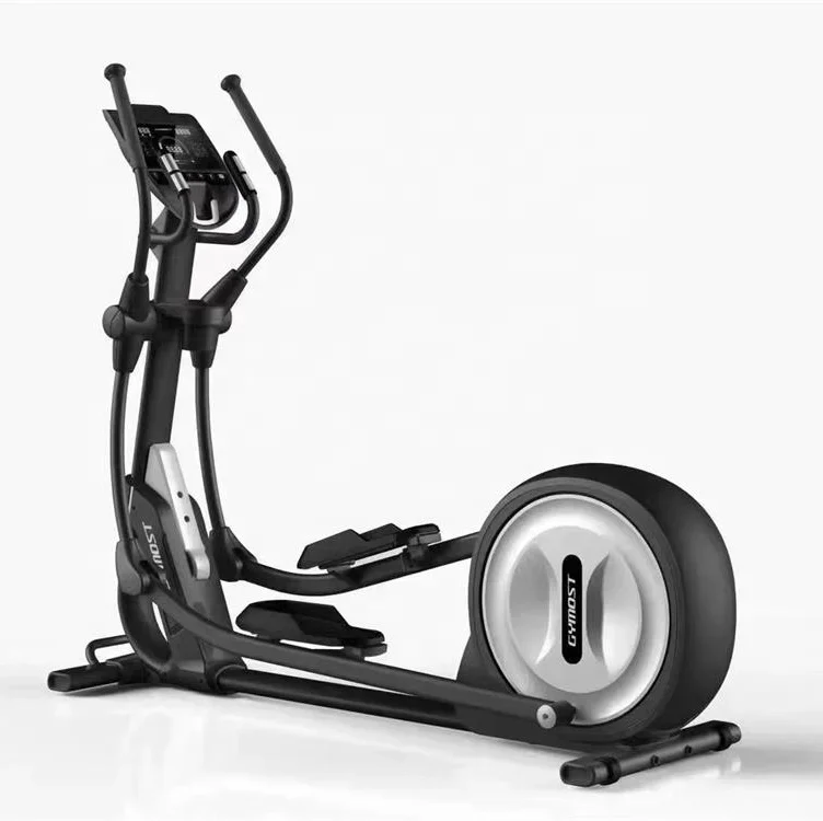 Professional Commercial Elliptical Machine Plug-in Electric Folding Magnetic Resistance Cross Trainer