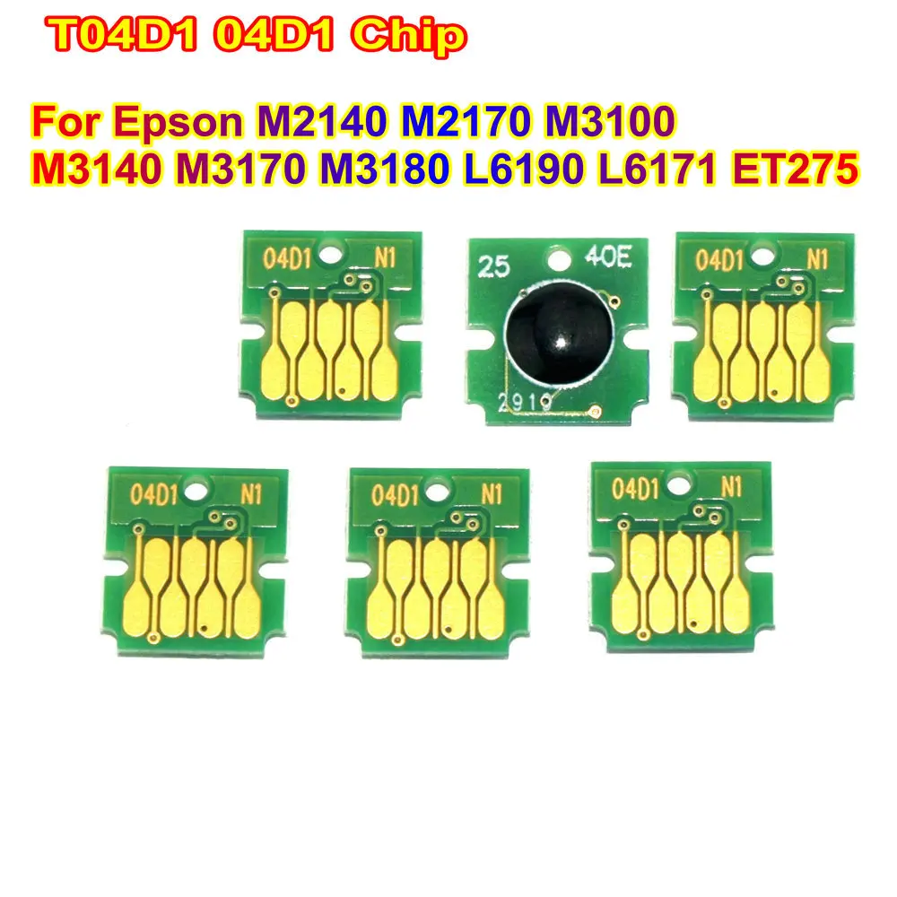 

T04D1 04D1 Waste Ink Tank Chip Waste Ink Box Maintenance Cartridge Ic For Epson 2170 2140 3100 3170 3140 3180 6190 L6171 Printer