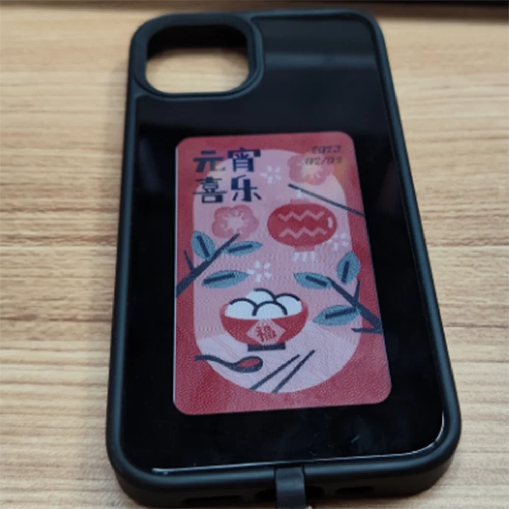 

E-ink screen mobile phone case samples