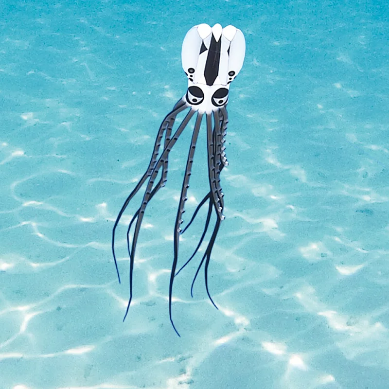 Бесплатная доставка большой воздушный змей-осьминог 20 м мягкий летающий змей для