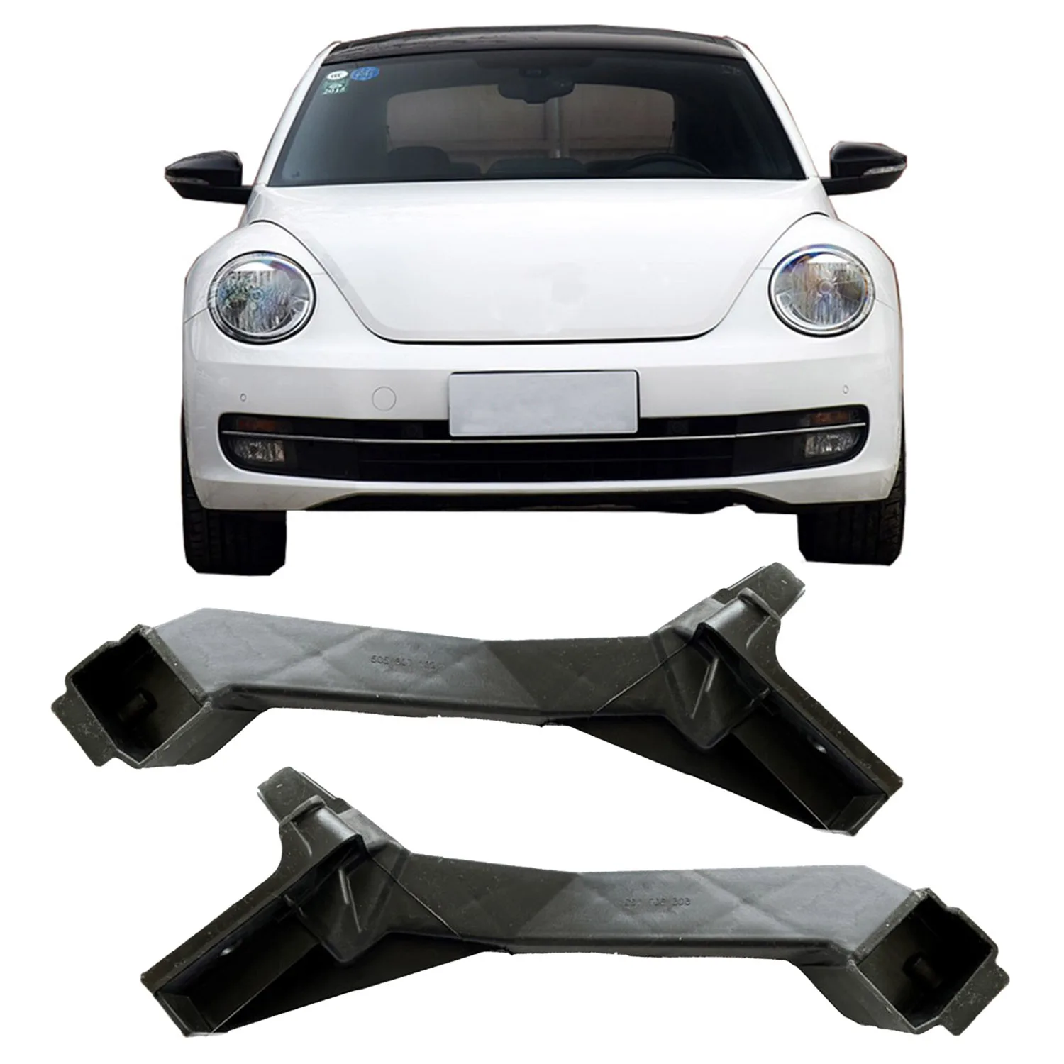 

Держатель для заднего бампера для Volkswagen Beetle 2012-2019, чехол-бампер 5C5807131 5C5807132, автомобильные аксессуары