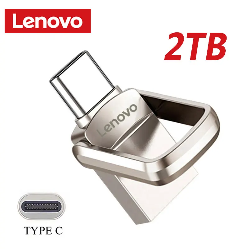 

USB-флеш-накопитель Lenovo U Disk 2 ТБ 1 ТБ, 512 ГБ, 256 ГБ, 128 ГБ, USB, Type-C