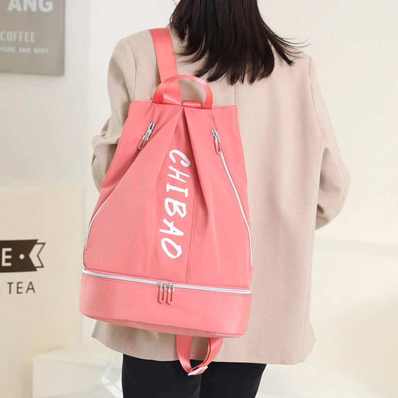 Swimming Backpack Women Men's Dry and Wet Separation Waterproof Bag Training Sports Bags Multifunction Fitness Travel Yoga Bags