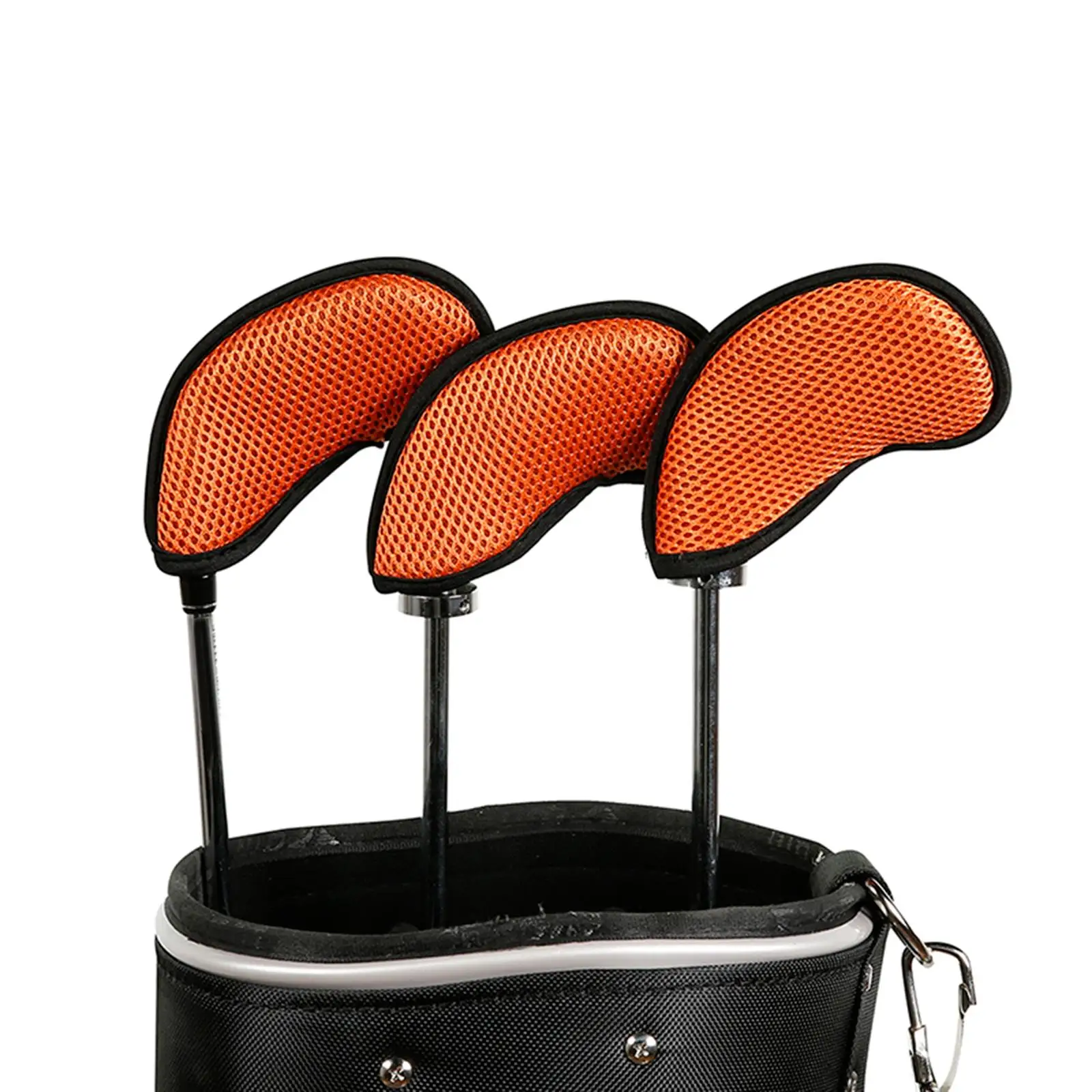 

10Pcs Golf Club Headcovers 3 4 5 6 7 8 9 P A S Protector Cases Head Protector Golf Iron Covers Set for Women Men Beginner Golfer