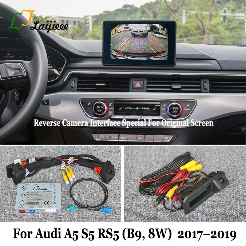 Для Audi A5 S5 RS5 B9 F5 2017 ~ 2020 OEM 7- или 8-дюймовый экран с добавлением HD ночного видения