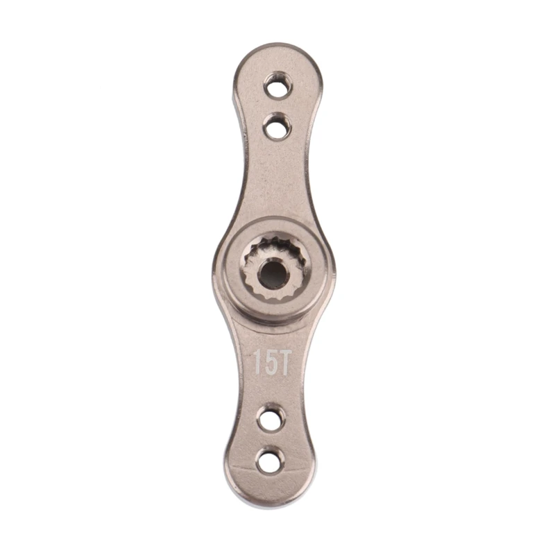 

CNC Alloy Double Side with 15T 17T Servo Arm for 1/5 Scale HPI Rovan Baja 5B 5T 5SC Symmetry Steering System