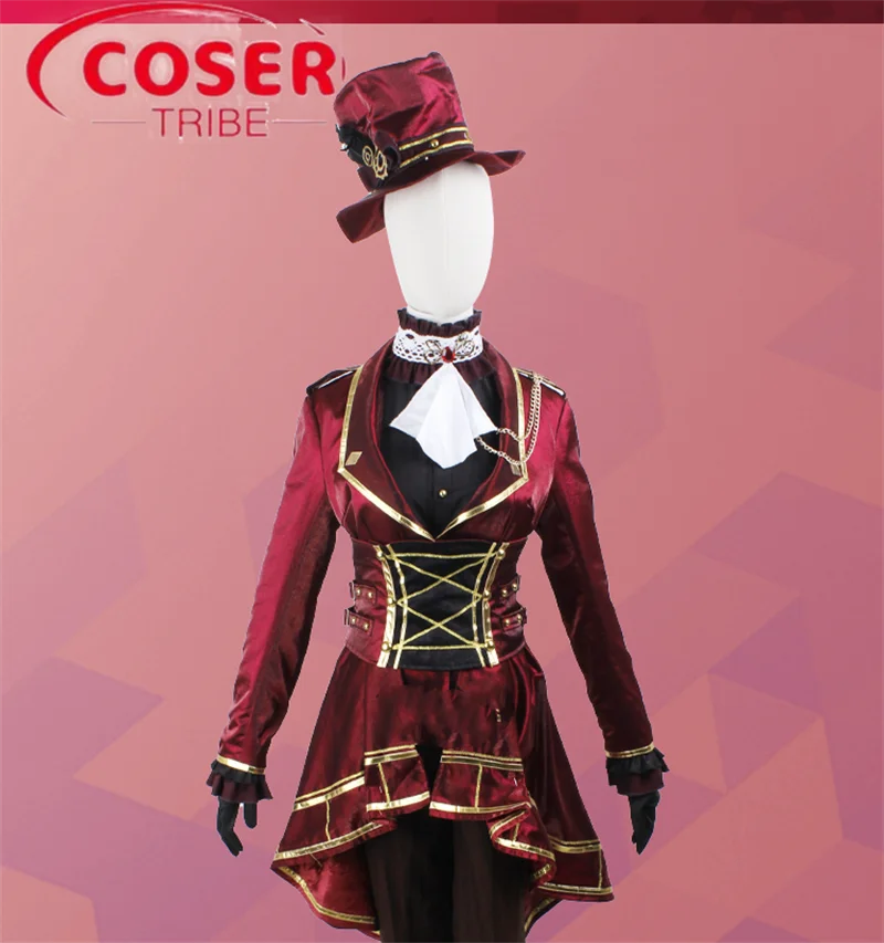 

COSER TRIBE Anime Game Ensemble Stars Kagehira Mika Halloween Carnival Role Play Costume Complete Set