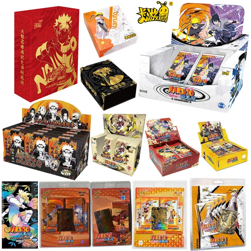 

New KAYOU Naruto Card The Chapter of Soldiers Naruto Bronzing Inheritance Collection BP SP Card Children's Gift Collection Card