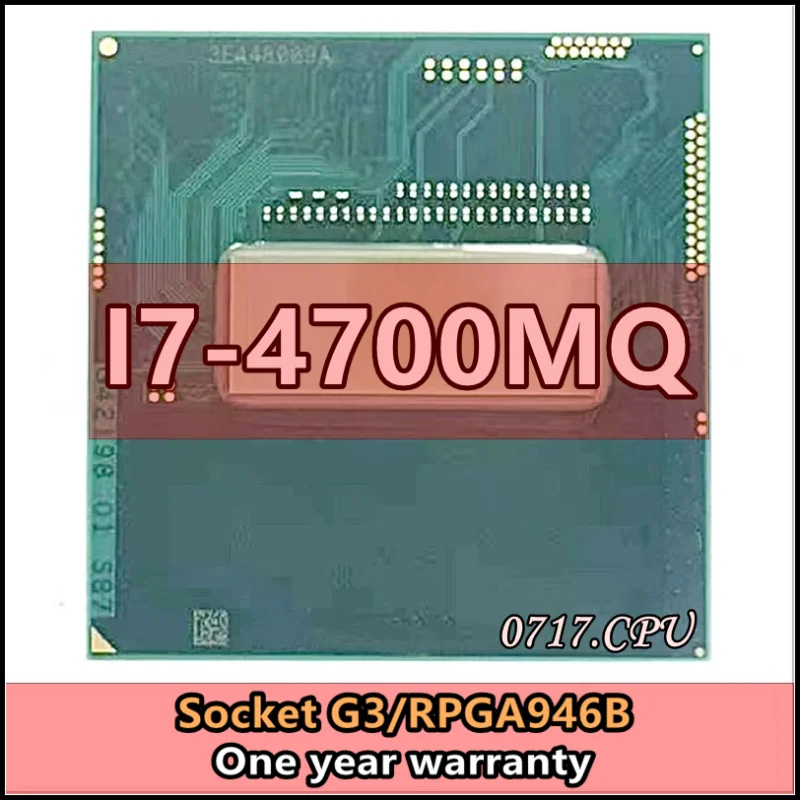 I7-4700MQ i7 4700MQ SR15H 2,4 ГГц четырехъядерный восьмипоточный ЦПУ Процессор 6 Мб 47 Вт Разъем G3 / rPGA946B