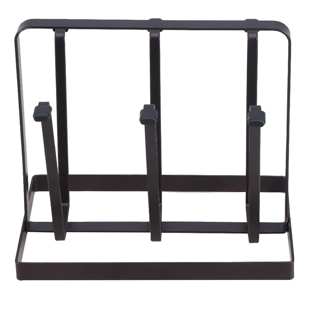 

Cabinet Hanger Wrought Iron Drain Cup Holder Draining Stand Non-Slip Bottle Drying Coat Upside Down Rack Household