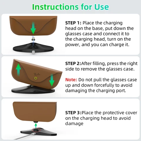 Зарядная подставка HiBloks для чехлов Ray-Ban Meta