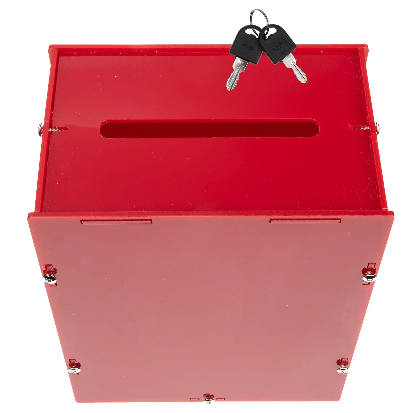 

Invalidated Ticket Case Acrylic Suggestion Box Portable Polling Box Suggestion Box