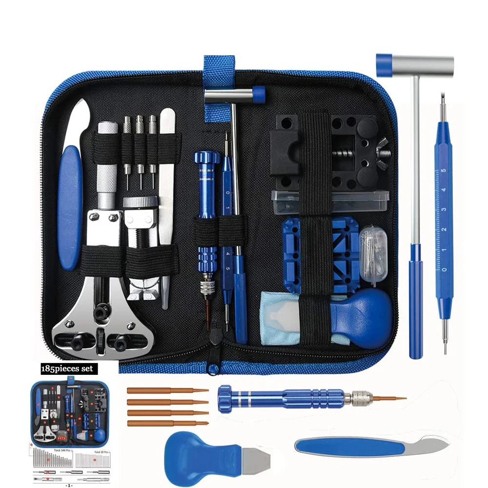 134 157/8 161 170 185 250 41 143 532/3pcs Watch Repair Tools Kit Clock Link Pin Dissolving Housing Set Opener Spring Bar Remover