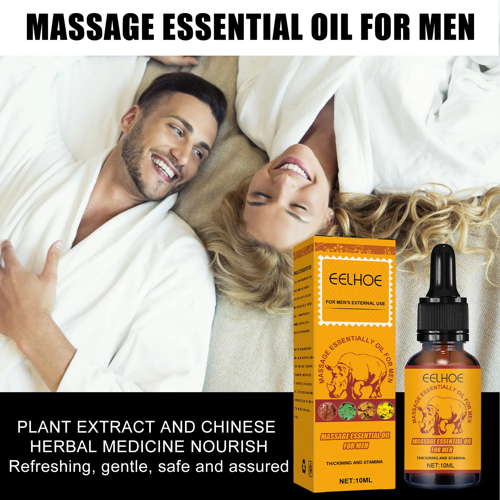 Men's Massage Essential Oil Men's Strength Maintenance Massage Care Essential Oil Body Workout Maintenance Essential Oil