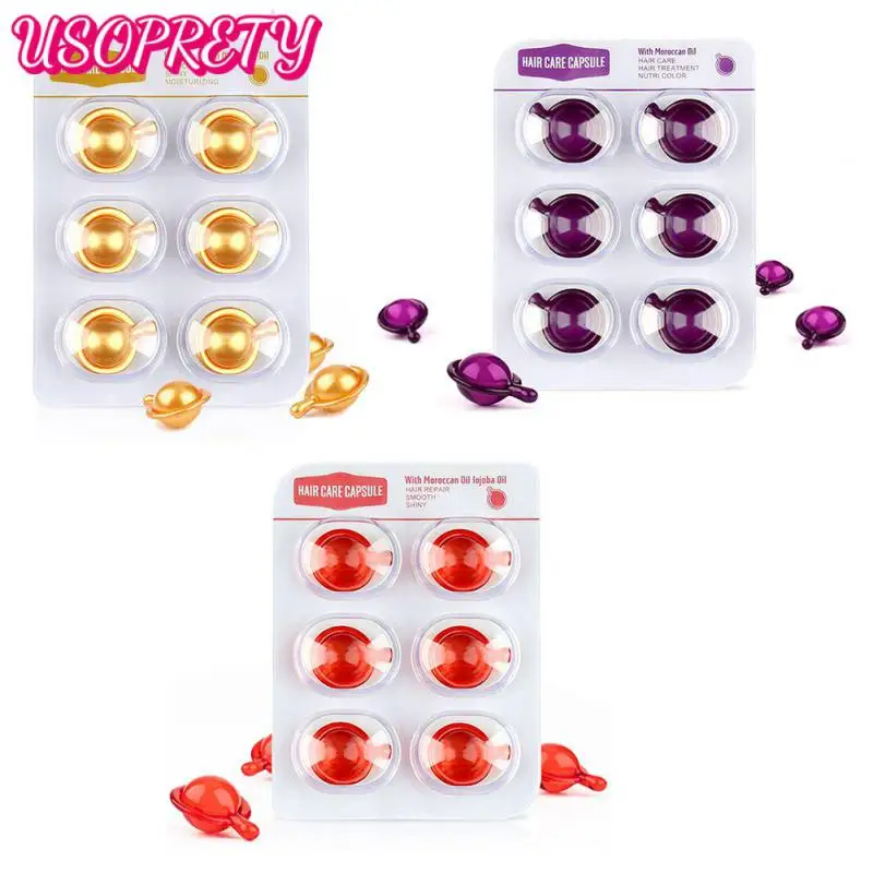 

Масляная капсула для ухода за волосами, сыворотка для волос, одноразовый Уход за волосами, эфирное масло для Восстановления сухих и поврежденных волос, увлажнение