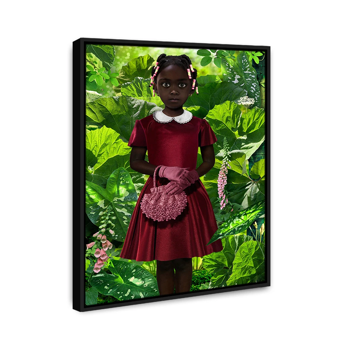 

Ruud van Empel, вертикальная зеленая стена для домашнего декора, фотография