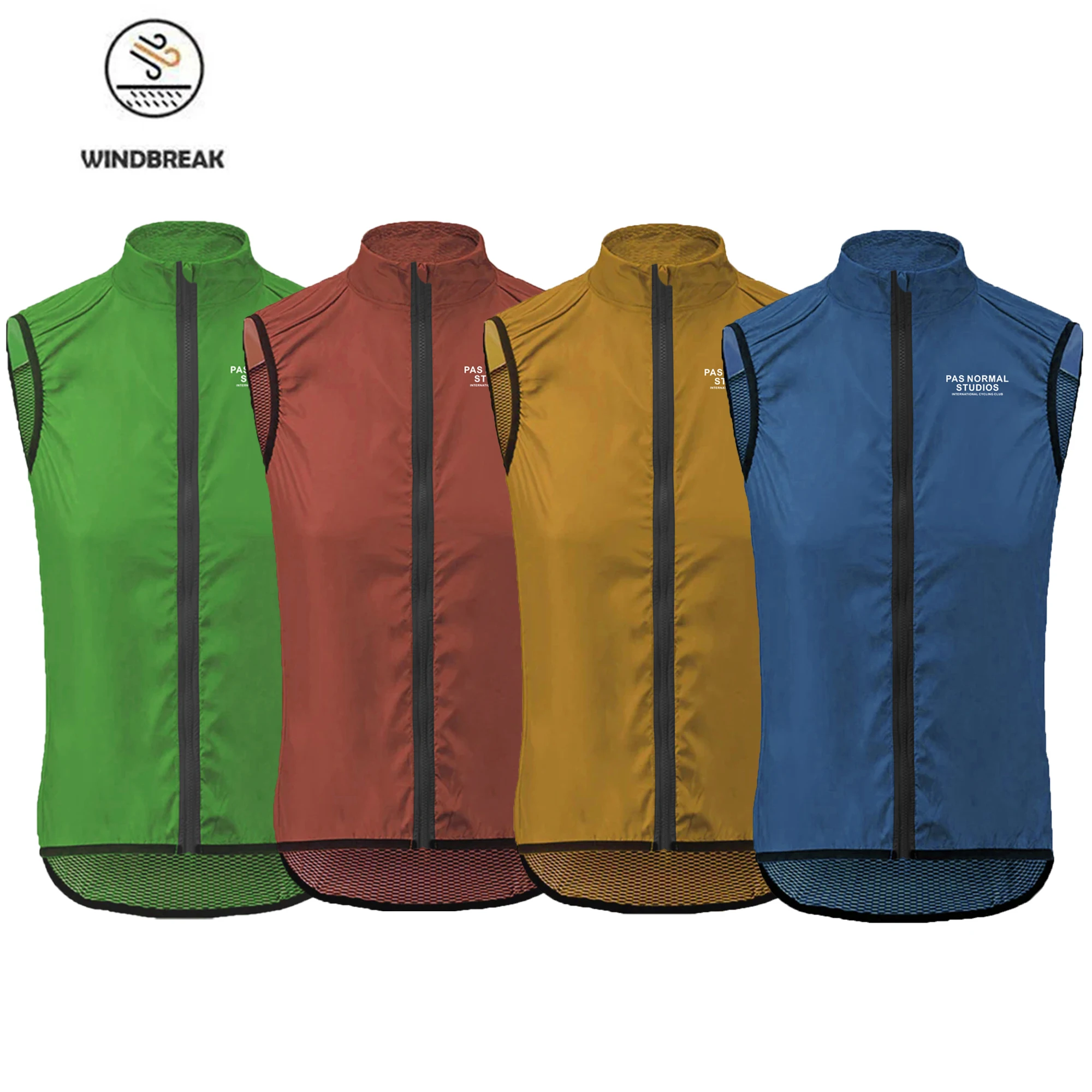 

PNS 2022 Women Windproof Waterproof Summer Cycling Vest Quick Dry Jersey Bicycle Sleeveless Racing Bike Breathable Tops