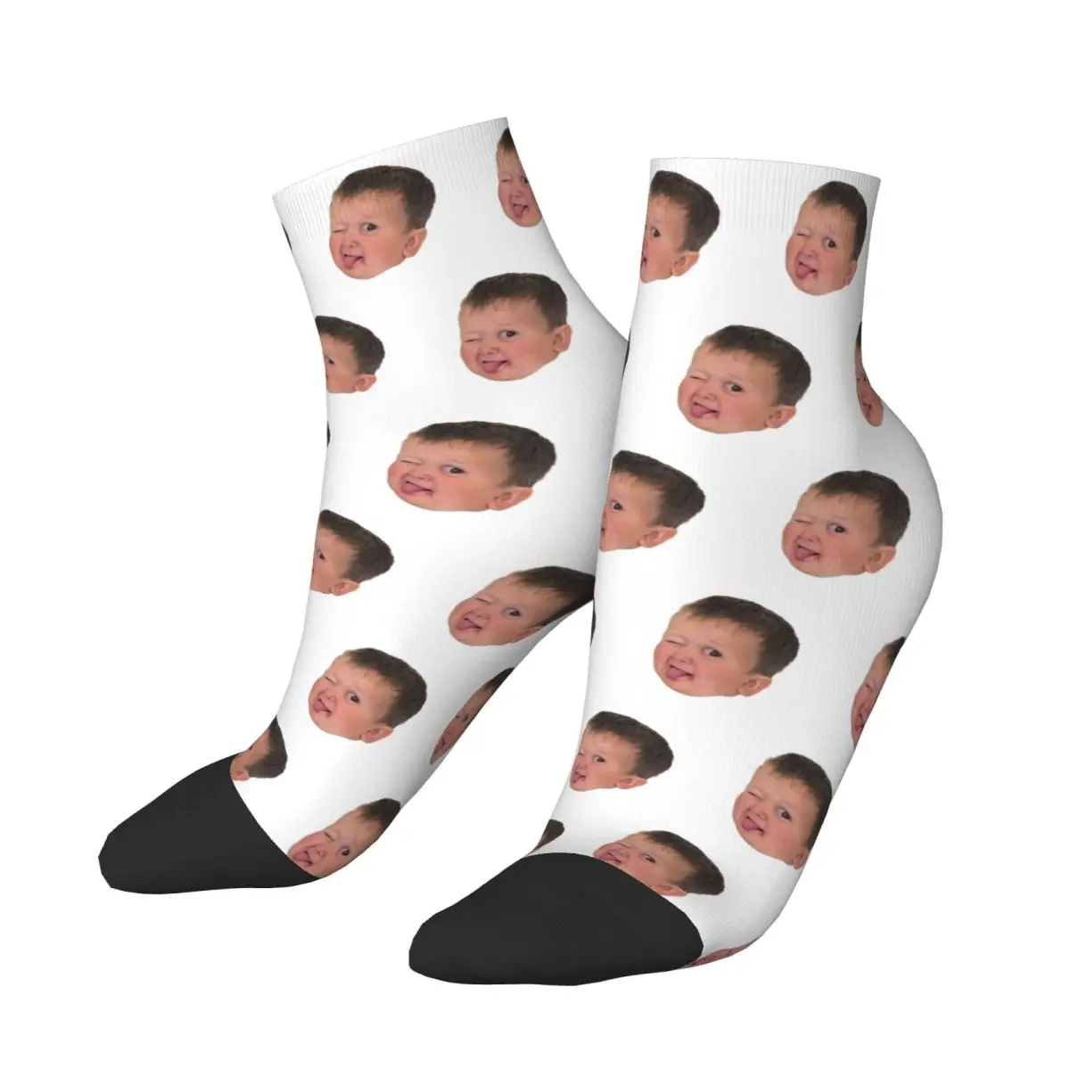 

Autumn Winter Crazy Design Women Men Cute Hasbulla Short Socks Mini Khabib Blogger Non-slip Sports Crew Socks